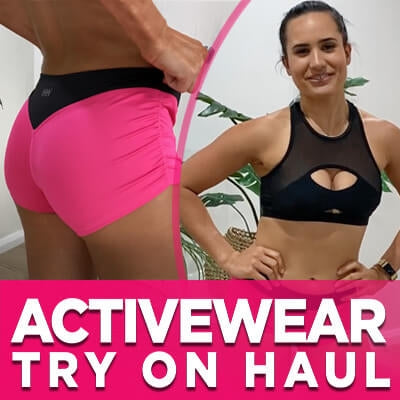 Sexy Activewear Try On Haul With Phoebe & Amanda