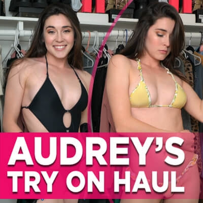 Sexy Bikini Try On Haul Video With Audrey