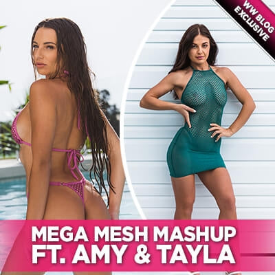 Sizzling Mega Mesh Bikini Mashup Video | Ft. Tayla & Amy!